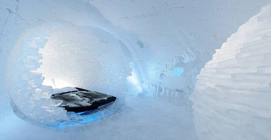 Icehotel Jukkasjärvi - Einzigartige Ferienerlebnisse Icehotel Lappland günstig buchen