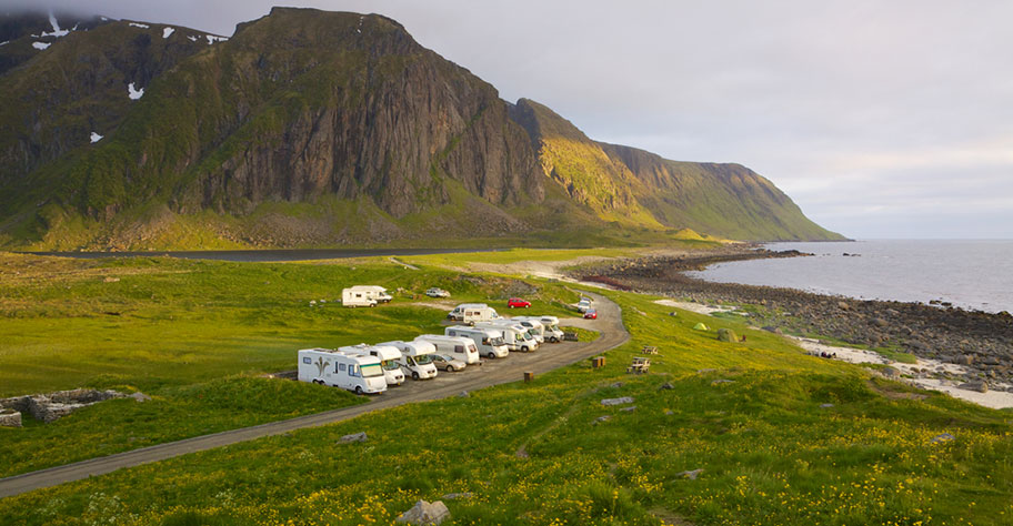 Skandinavien Wohnmobil - Lofoten Norwegen Camper Motorhome Skandinavien Lofoten Natur