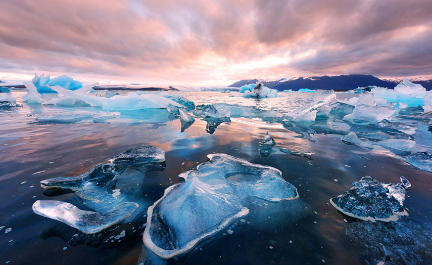 Jokulsarlon Eislagune Island