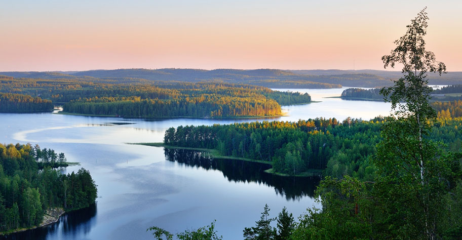 Finnland Rundreise Seenplatte Natur Schönheit