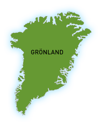 Grönland Landkarte 