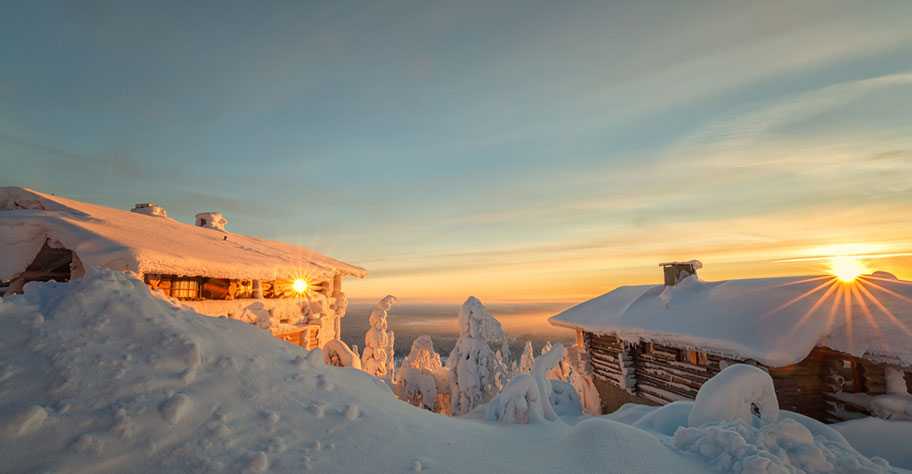 Lappland Kinder Ferien Blockhütte Empfehlung