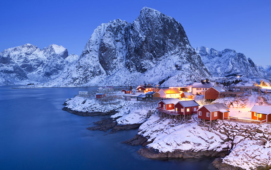 Lofoten im Winter