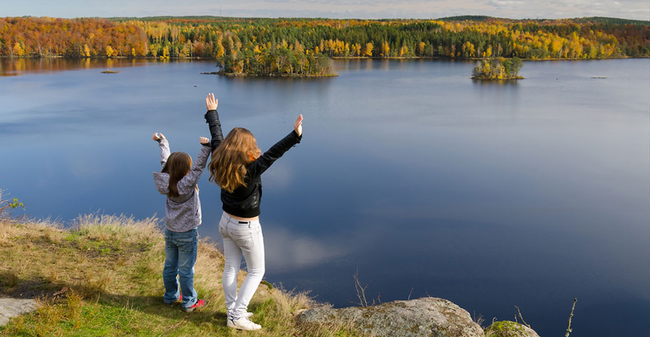Schweden Rundreise mit Kindern See Freude Traumreise