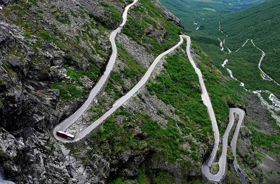 Skandinavien Rundreise im Bus Troll Trail Norwegen