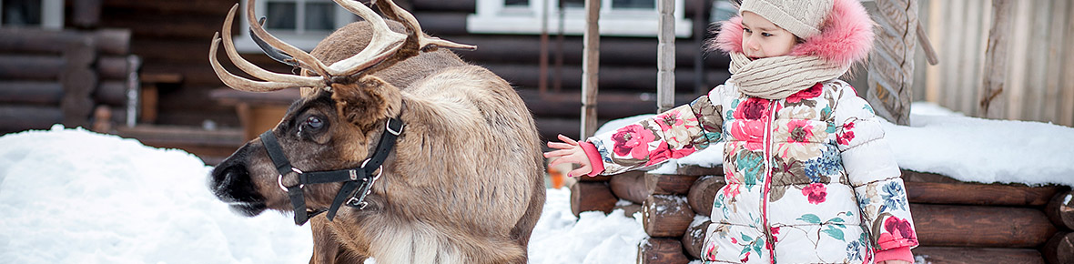 Lappland mit Kindern